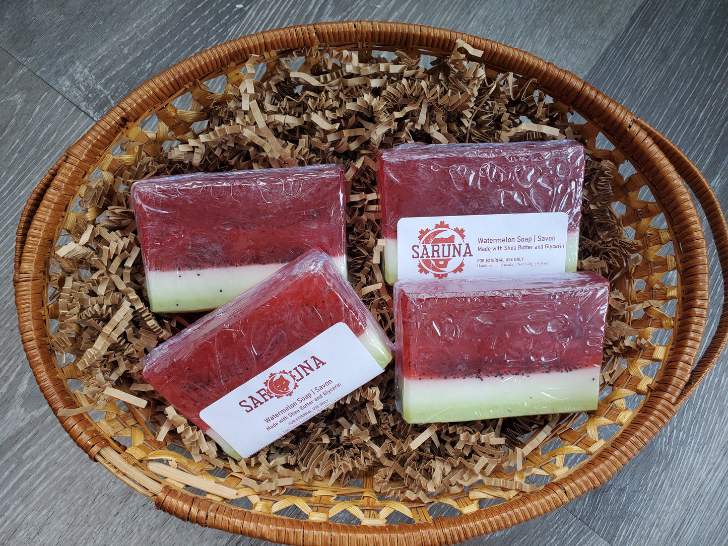 Watermelon Shea Butter and Glycerin Soap
