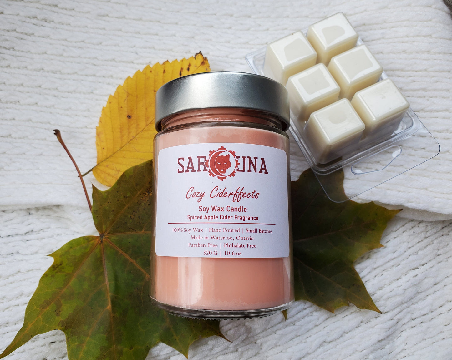 Cozy Ciderffects Large Soy Candle