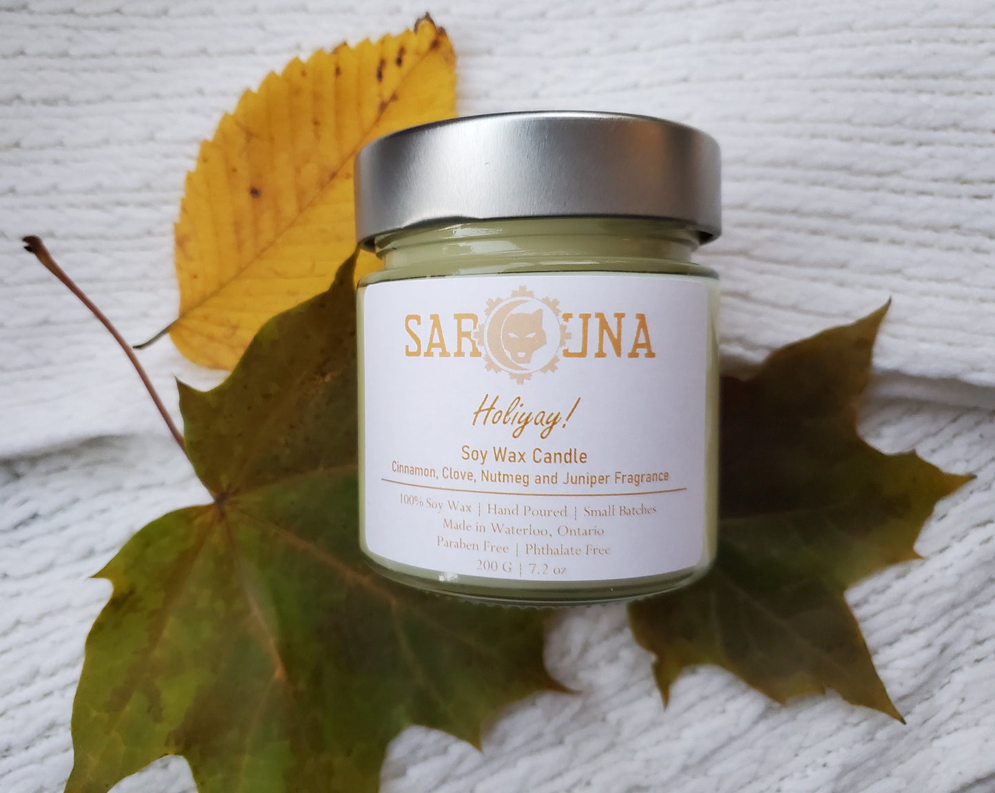 Holiyay! Small Soy Candle