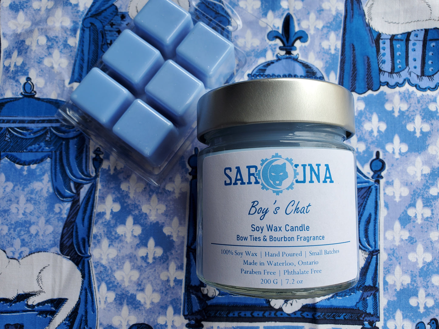 Boy's Chat Small Soy Candle
