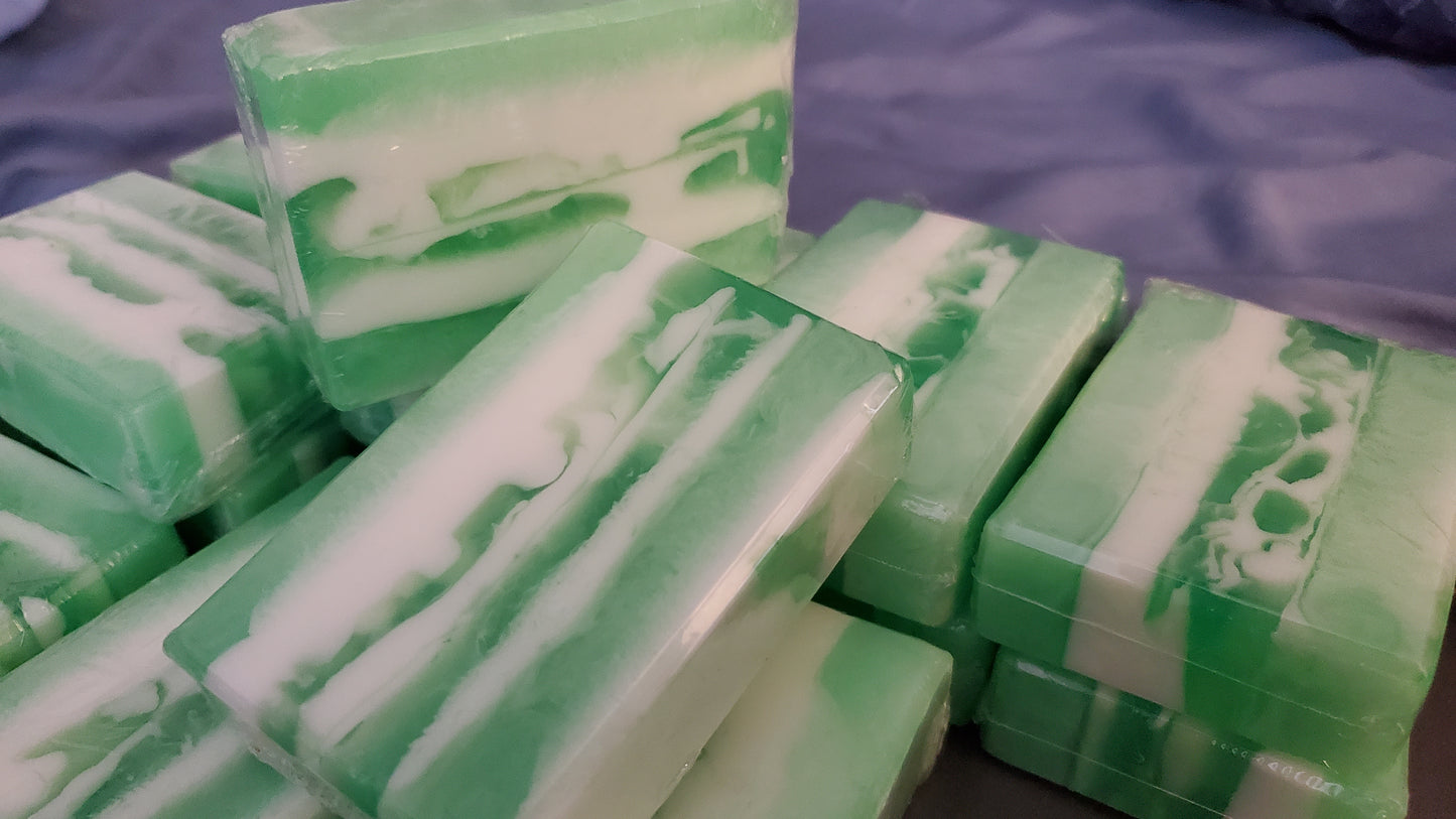 Honeydew Melon Shea Butter and Glycerin Soap