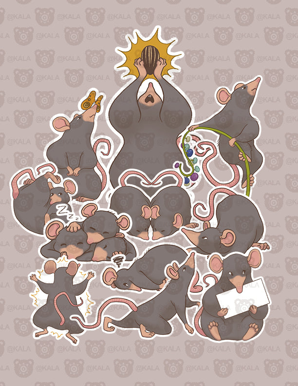 Rat Stickers