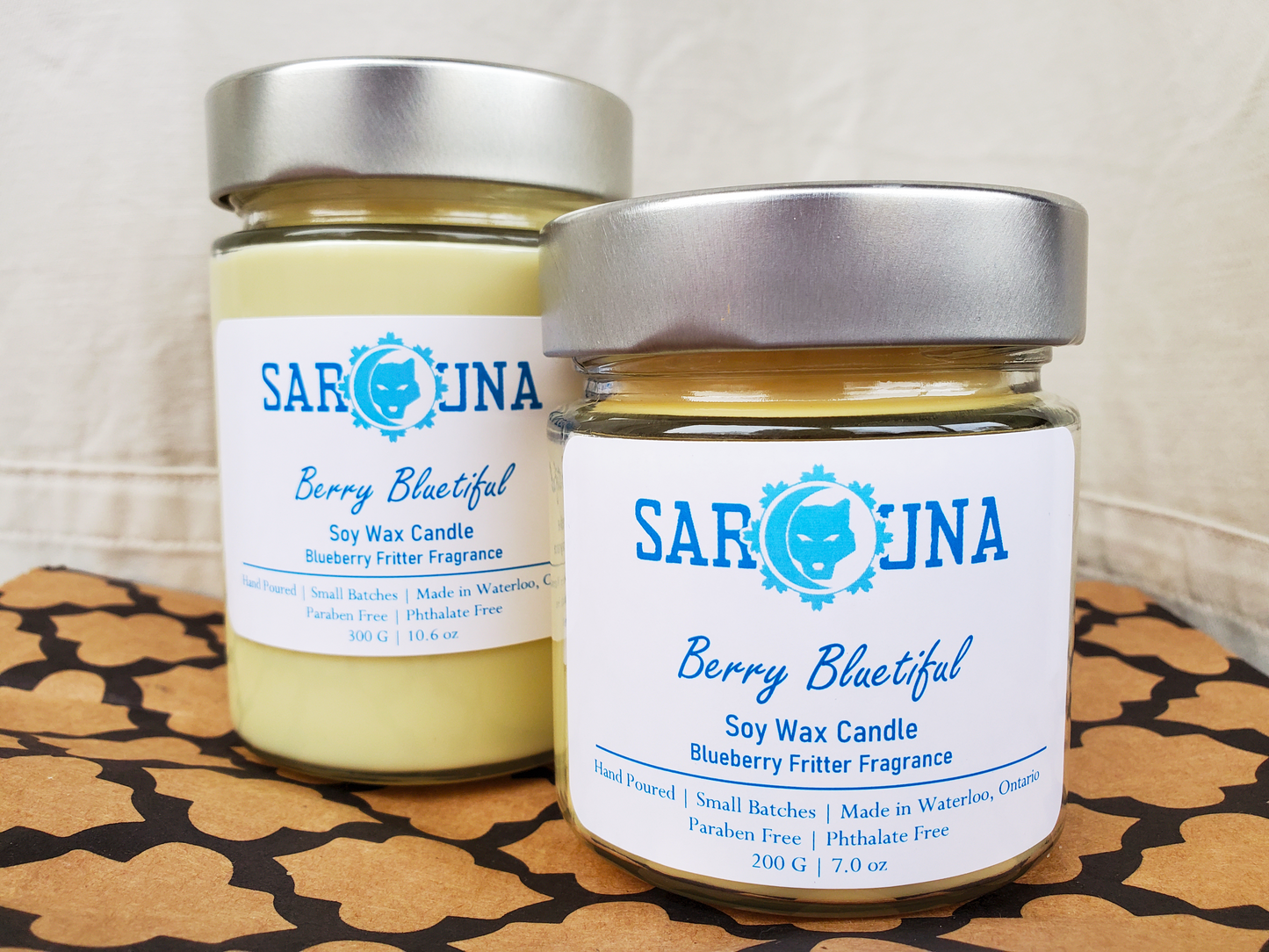 Berry Bluetiful Small Soy Candle