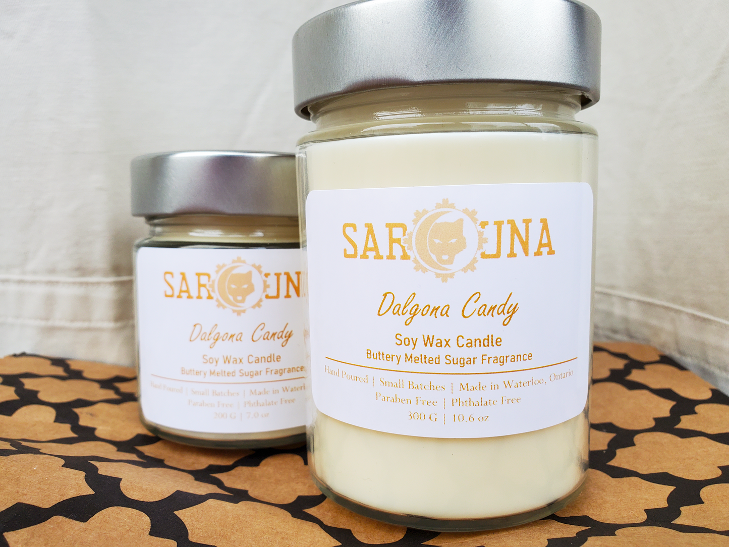 Dalgona Candy Large Soy Candle