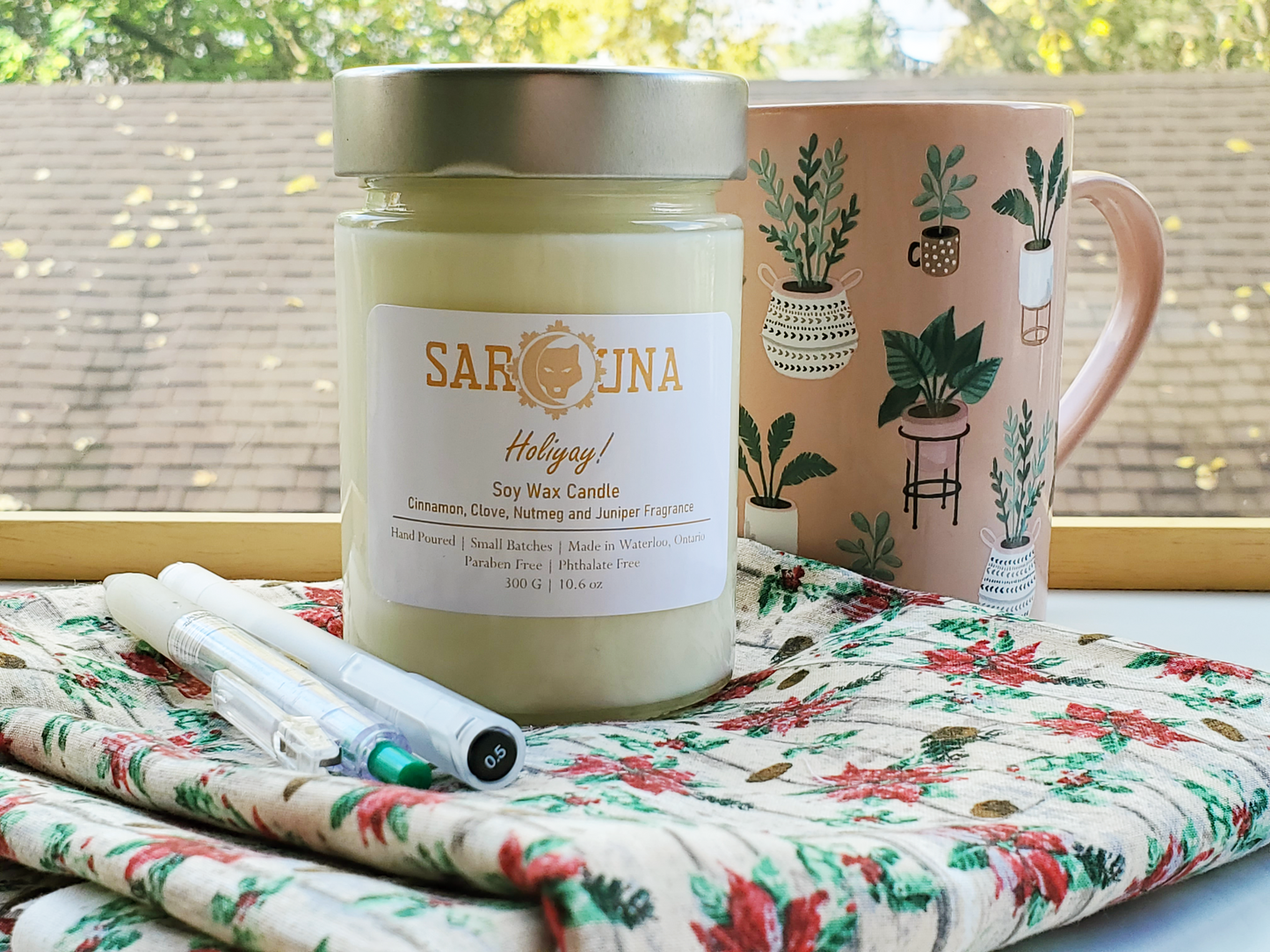 Holiyay! Large Soy Candle