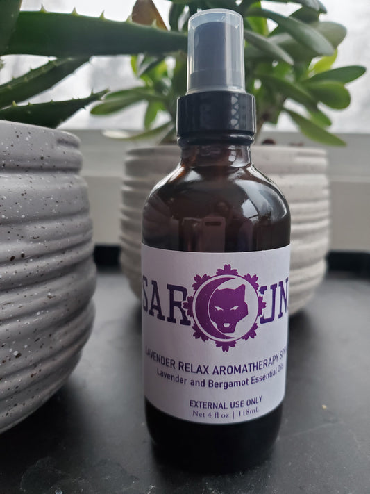 LAVENDER RELAX Room, Pillow, and Yoga Spray | 4 oz.