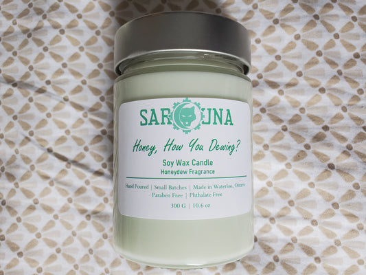 Honey, How You Dewing? Large Soy Candle