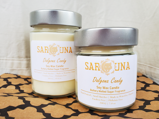 Dalgona Candy Small Soy Candle
